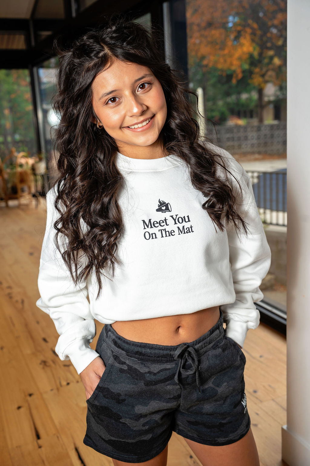 Meet You on the Mat Crewneck
