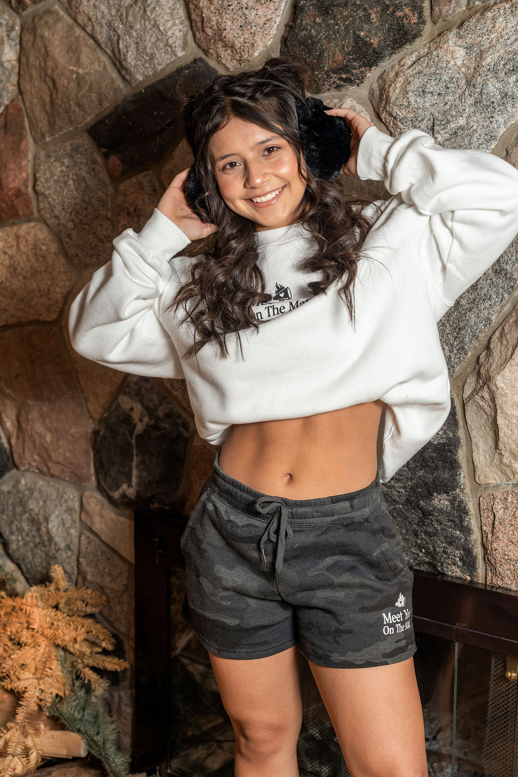 Meet You on the Mat Camo Shorts